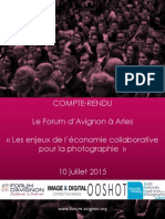 Compte-rendu du débat du Forum d'Avignon aux Rencontres de la photographie d'Arles