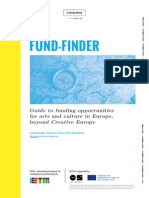 Fund-Finder: Guide To Funding Opportunities For Arts and Culture in Europe, Beyond Creative Europe