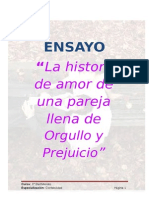 Ensayo Orgullo & Prejuicio