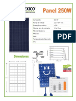 panel 250w