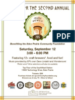 2015 Prairie Brewfest Poster