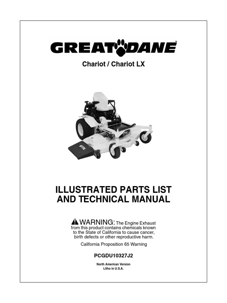 Great Dane 03chariot - Partscatalog | PDF | Mechanical Engineering