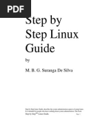 Step by Step Linux Guide