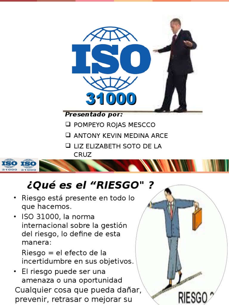 ISO 31000: Gestión de Riesgos Efectiva | PDF | Organización ...