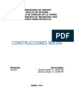 Construcciones Mixtas. Daniel Ramirez. Osmary Zamora
