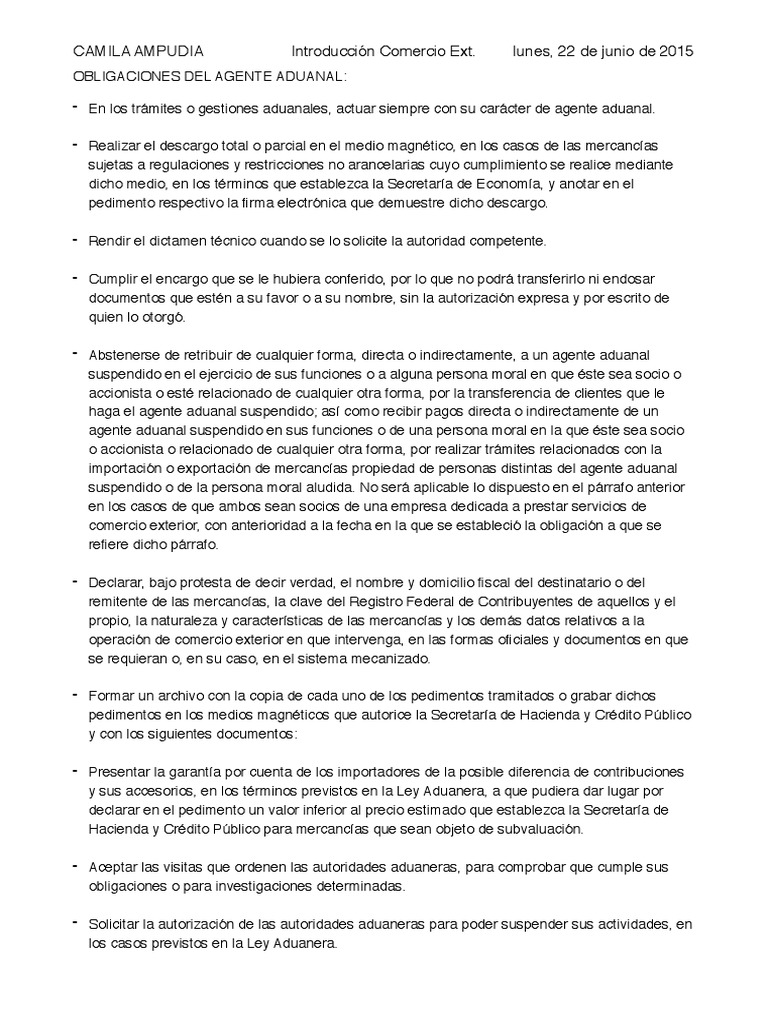 Diferencia Entre Ley Aduanera Y Ley De Comercio Exterior