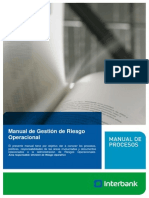 Manual de Gestion de Riesgo Operacional