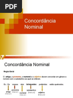 Concordância Nominal