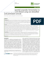 Aerobic and Sequential Anaerobic Fermentation To Produce Xylitol and Ethanol Using Non-Detoxified Acid Pretreated Corncob