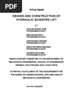 Download design-and-construction-of-a-hydraulically-powered-scissors-lift 1docx by Juan David Triana SN272235368 doc pdf