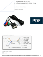 Convertir Vga a Rca Compuesto, S-Video- , Rca - Taringa!