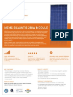 Panel 270w Sunedison