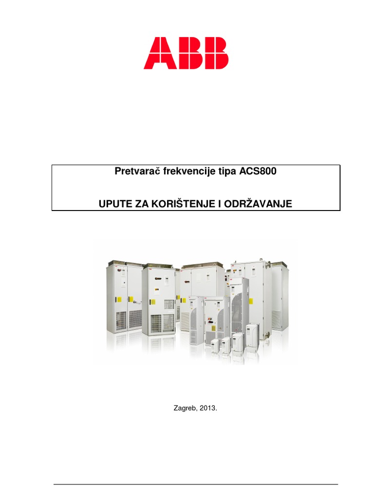 Acs800 Upute | PDF