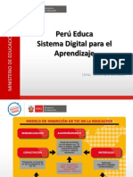 PeruEduca: Sistema Digital para el Aprendizaje