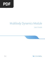 Multi Body Dynamics Module Users Guide