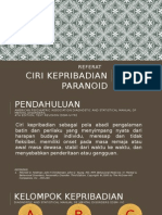 Referat Ciri Kepribadian Paranoid (F60.0)