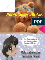 Penjelasan akhlak mulia