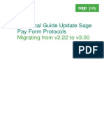 Technical Guide to Update Sage Pay Form Protocol(2 22)