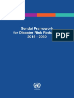 Sendai Framework For Disaster Risk Reduction