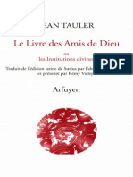 TAULER Le Livre Des Amis de Dieu