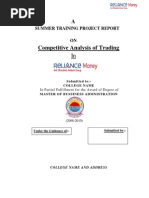 Finance Project - Comparetive Analysis