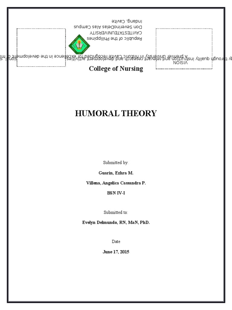 Understanding Humoral Theory in Health | PDF | Self-Improvement