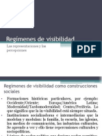 Regímenes de Visibilidad - Teórico y TP