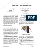 2011-Cheraghpour (PIAU) - Design, Fabrication and Control of A Three-Finger Robotic Gripper-RVSP