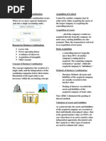 Business Combinations