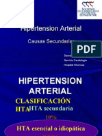 Hipertension Arterial 2º-RM 03-07-07