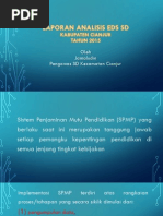 Download Laporan Analisis EDS SD Kab Cianjur 2015 by Jamaludin SN272294316 doc pdf