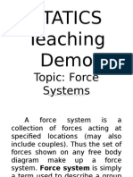 Force Systems Teaching Demo