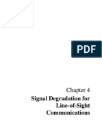 Line of Sight Signal Degradation or Attenuation