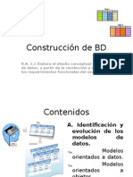 Resultado de Aprendizaje 1.1 BD A. Identificación y Evolución de Los Modelos