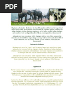 Download Elephants in Sri Lanka by Mohan Perera SN272304 doc pdf