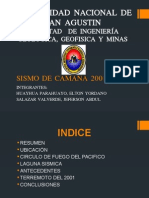 Sismo de Camana 2001