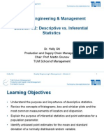 Descriptive Vs Inferential Statistics