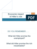 2013 Hitler Economic Impact