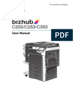 Konica Minolta Manual Bizhub C203-C253-C353 (Inglés)