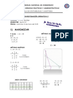 MÉTODO ALGEBRAICO