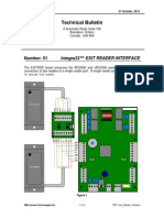 TB51 - Exit Reader Interface