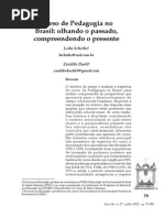 Texto_Curso de Pedagogia No Brasil