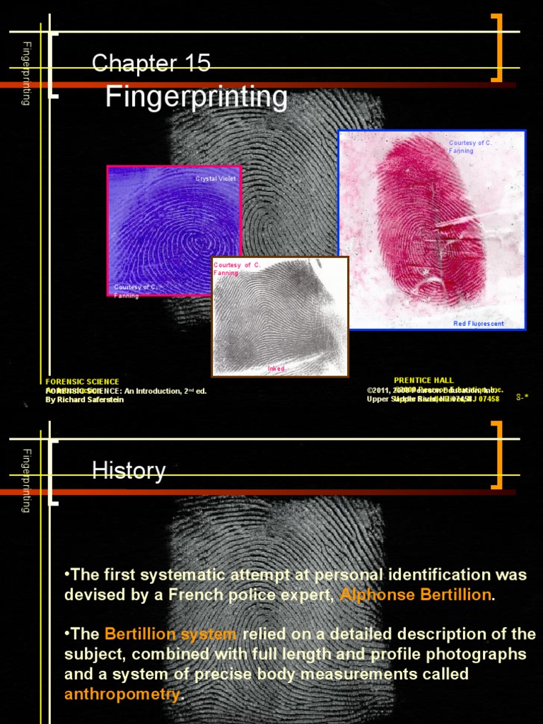 Fingerprinting | PDF | Fingerprint | Forensic Science