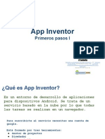 App Inventor - Primeros Pasos I