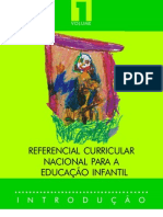Referencial Curricula Nacional para a Educação Infantil - vol.1