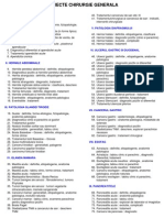 Subiecte Chirurgie Generala PDF
