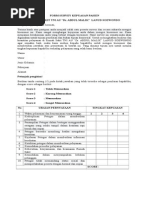 68335797 Form Survey Kepuasan Pelanggan