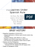 Spanish Influence of Philippine Institutions