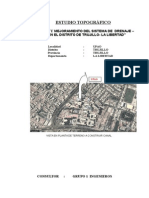 Estudio topográfico para ampliación de canal en UPAO Trujillo