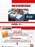 Compromisos de Gestion Escolar